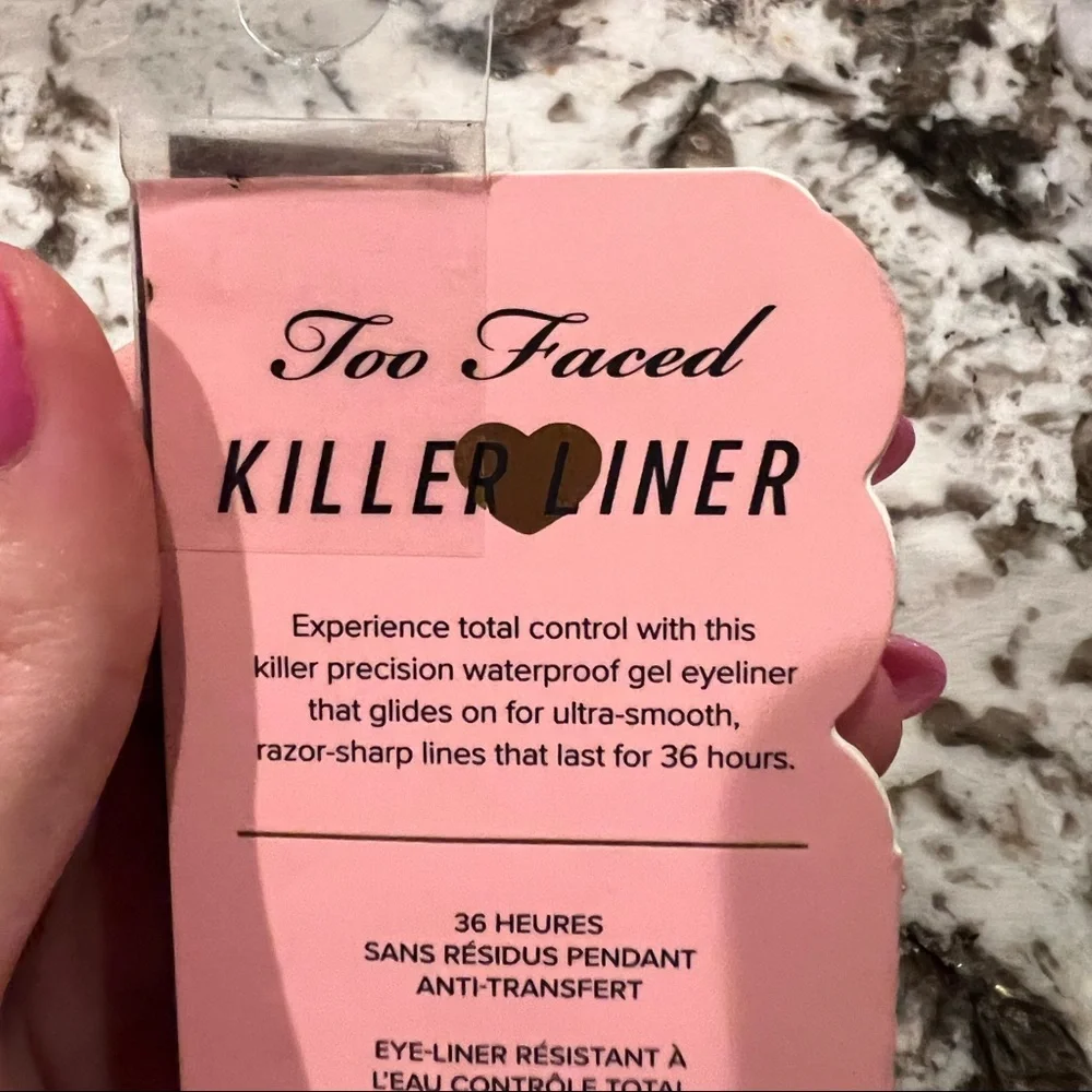 New! Too Faced Killer Liner in Killer Espresso - Picture 4 of 4